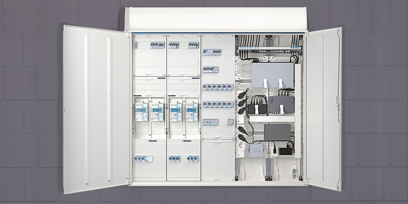 Technikzentrale bei Krämer Elektro in Erzhausen