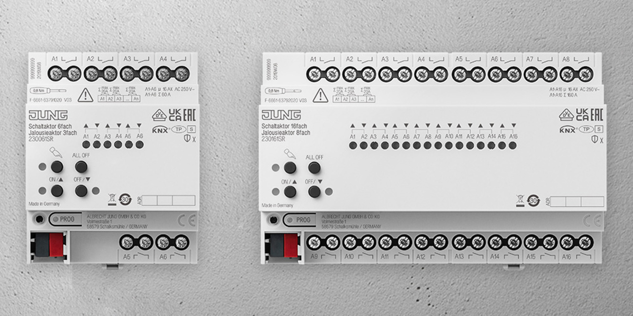 KNX Schalt- und Jalousieaktoren bei Krämer Elektro in Erzhausen