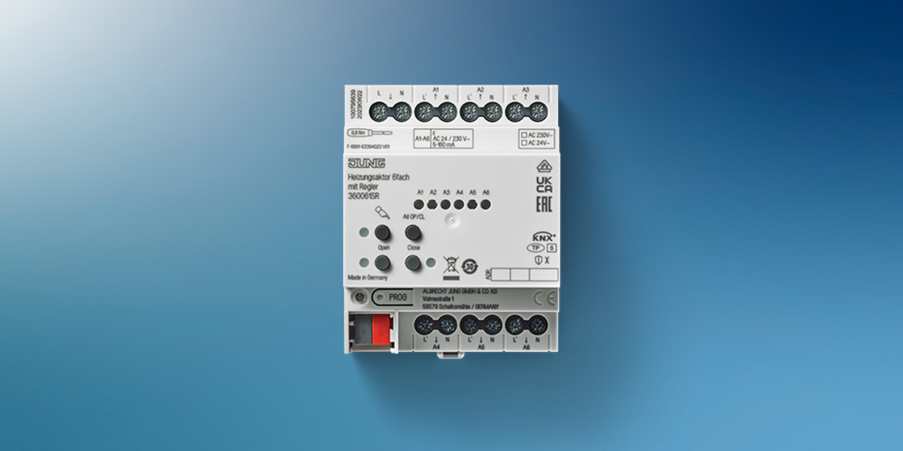KNX Heizungsaktor 6-fach bei Krämer Elektro in Erzhausen