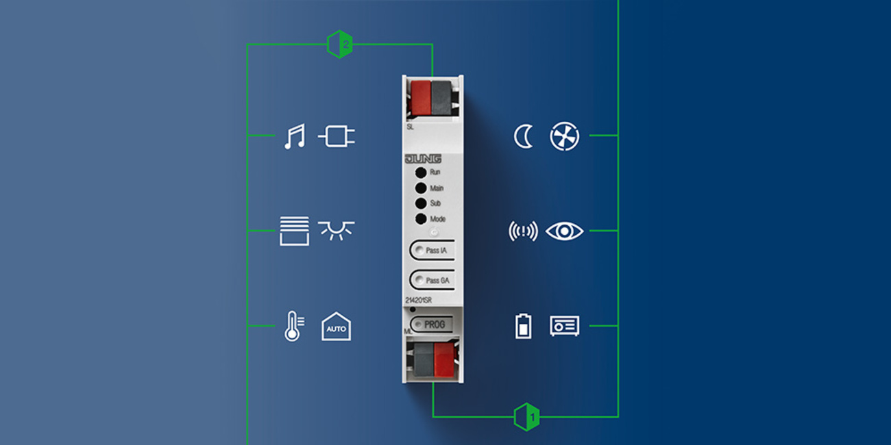 KNX Bereichs- und Linienkoppler bei Krämer Elektro in Erzhausen